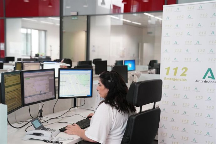 Archivo - Sala de Emergencias 112 Andalucía.