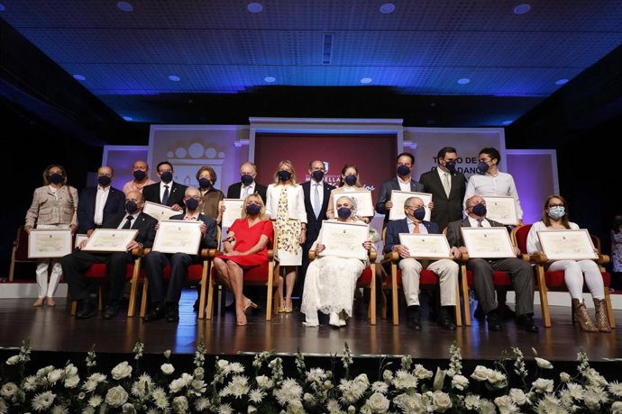 Entrega de los títulos de Ciudadano Honorario de Marbella