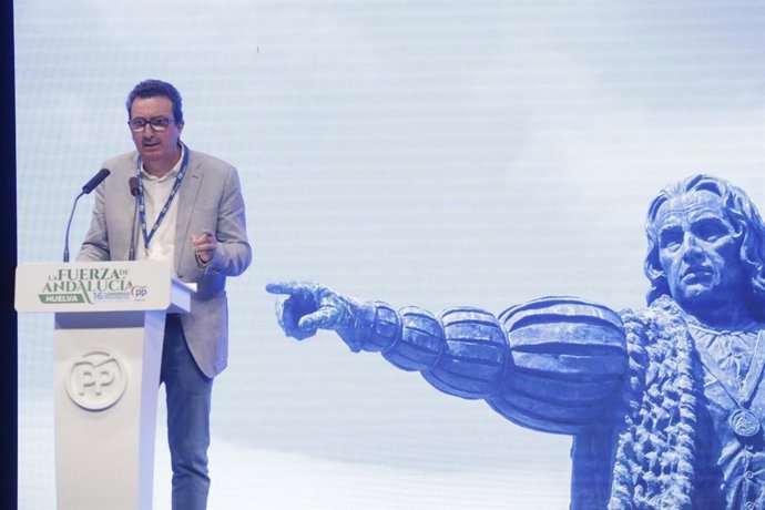 Manuel Andrés González, reelegido presidente del PP de Huelva.