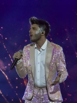 Archivo - El cantante Blas Cantó, representante de España en Eurovisión 