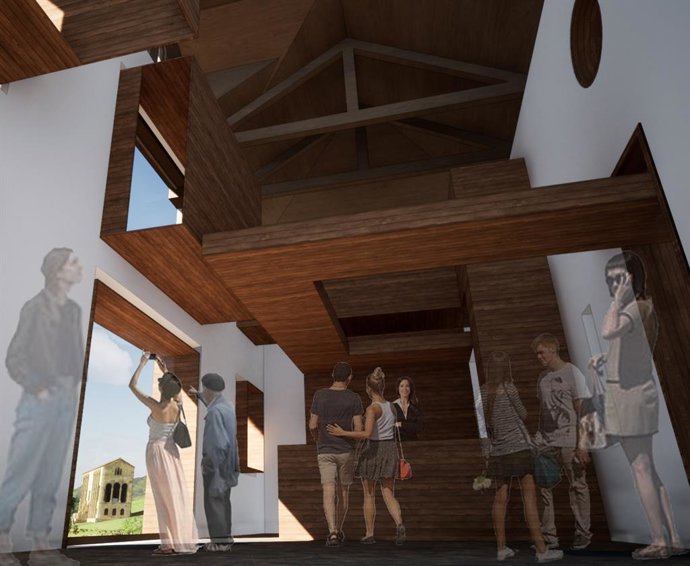 El Arzobispado de Oviedo presenta el proyecto para la conservación de la antigua Casa rectoral de Santa María del Naranco