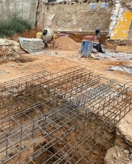 Dos bóvedas del que fuera Anfiteatro Romano de Toledo aparecidas en una obra.