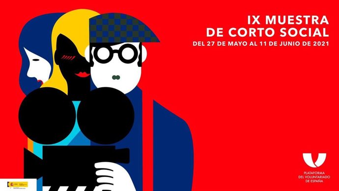 Archivo - Cartel de la IX Muestra de Corto Social.