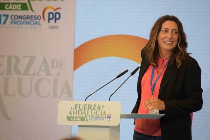 Loles López en la apertura del 17 Congreso Provincial del PP de Cádiz
