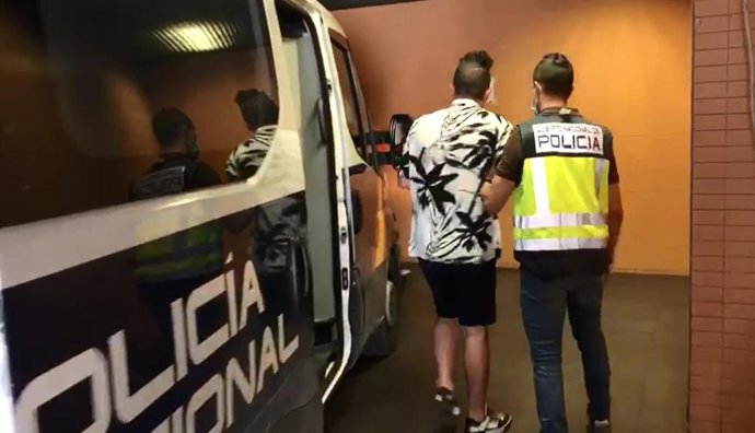 Uno de los detenidos de los grupos criminales dedicados al tráfico de droga