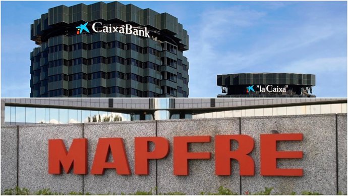 Sedes de CaixaBank y de Mapfre