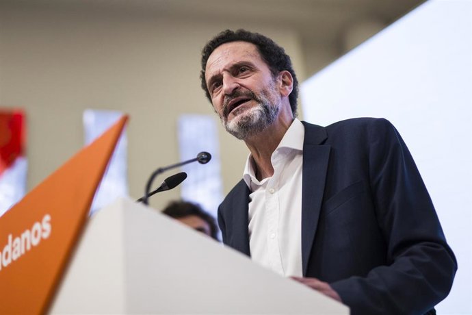 El vicesecretario general de Cs y portavoz nacional de la formación, Edmundo Bal, a 4 de mayo de 2021, en Madrid (España). 