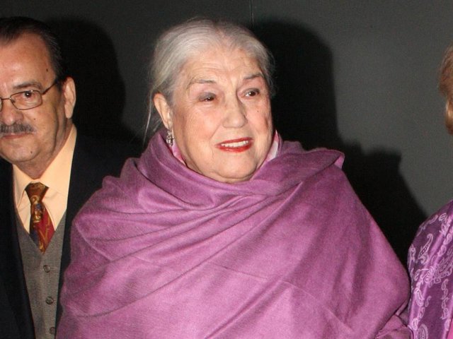 Archivo - Ángela Tejedor, en una de sus últimas apariciones públicas