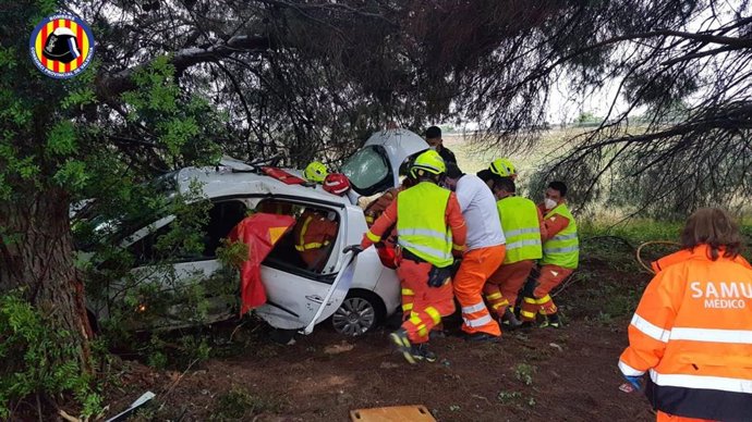 Vehículo accidentado