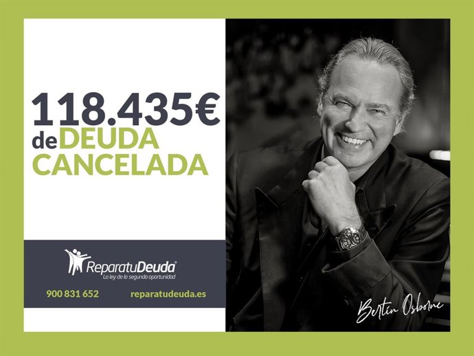Bertín Osborne, imagen oficial de Repara Tu Deuda