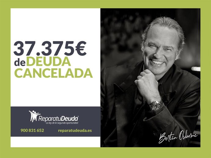 Bertín Osborne, imagen oficial de Repara Tu Deuda