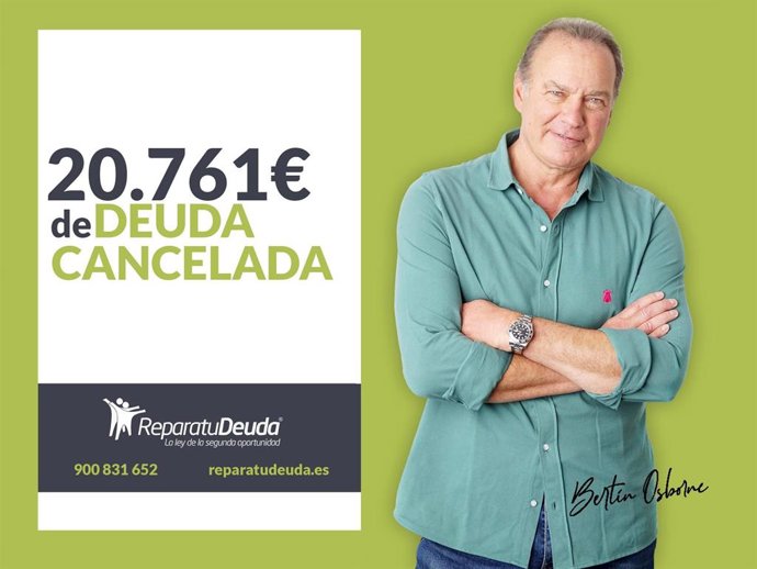 Bertín Osborne, imagen oficial de Repara Tu Deuda