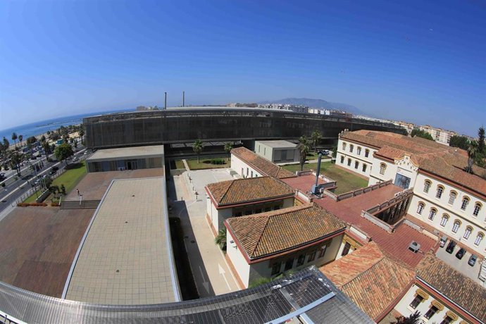 Vista de los edificios de la Diputación de Málaga