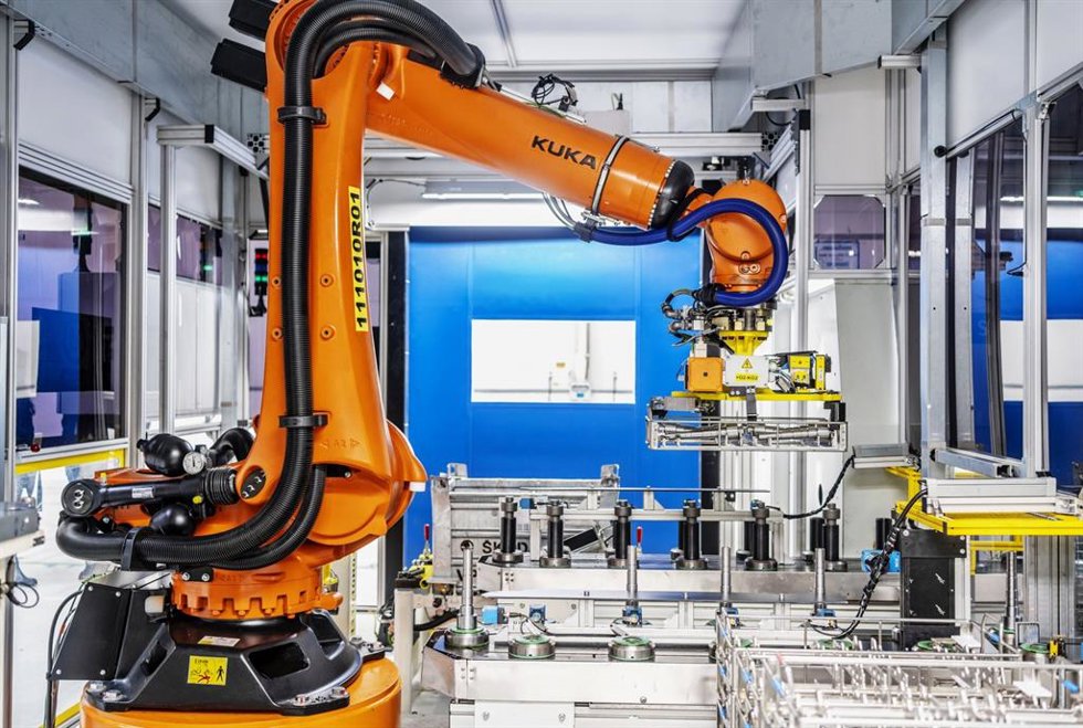 Imagen del robot intelilgente de Skoda.