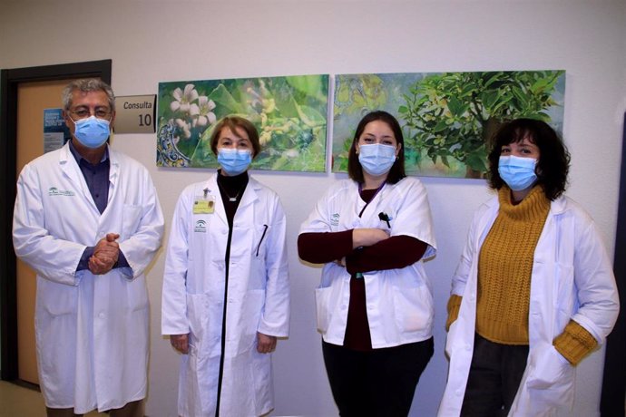 Miembros de la Unidad de Epilepsia Hospital Virgen Macarena