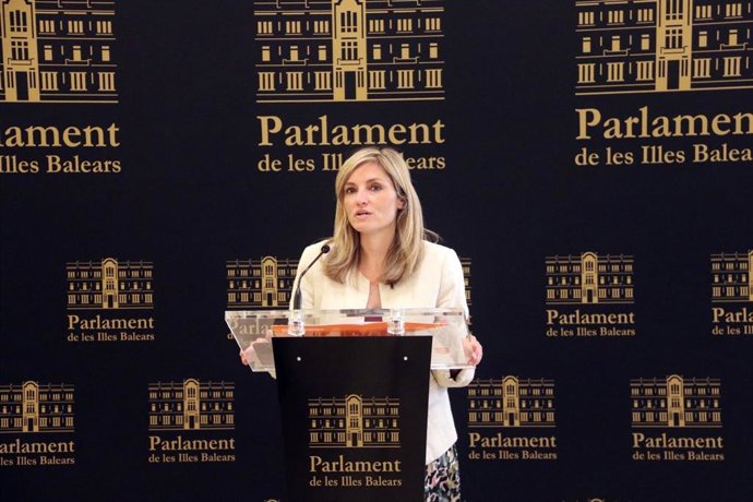 La coordinadora autonómica de Ciudadanos (Cs) Baleares y portavoz del grupo parlamentario, Patricia Guasp.