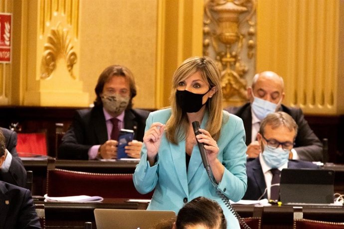 Archivo - La portavoz de Ciudadanos en el Parlament, Patricia Guasp.