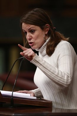 Archivo - La diputada de la CUP en el Congreso, Mireia Vehí.