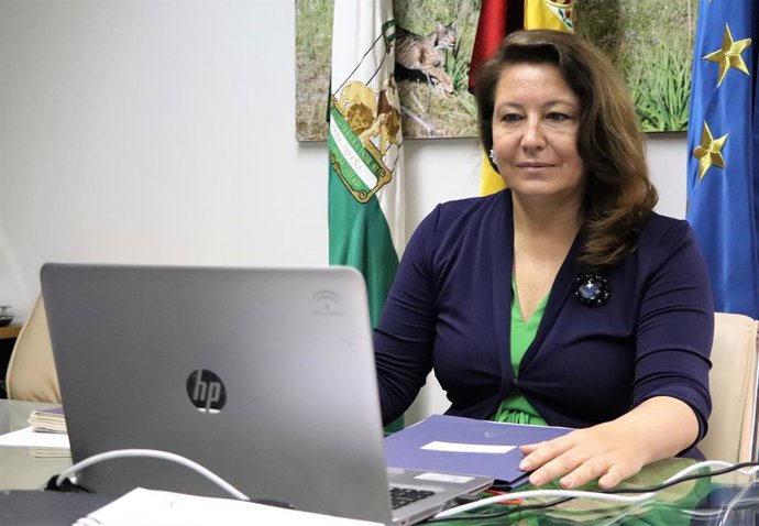 La consejera de Agricultura, Ganadería, Pesca y Desarrollo Sostenible, Carmen Crespo
