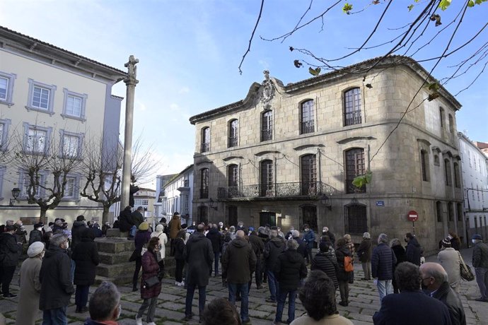 Archivo - La Casa Cornide, en A Coruña
