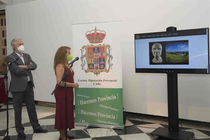 Presentación de la nueva página web de la Plataforma por Asta Regia elaborada por la Diputación de Cádiz.