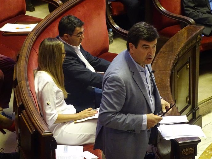 El potavoz de Cs en el Ayuntamiento de Valncia, Fernando Giner, en una imagen de archivo.