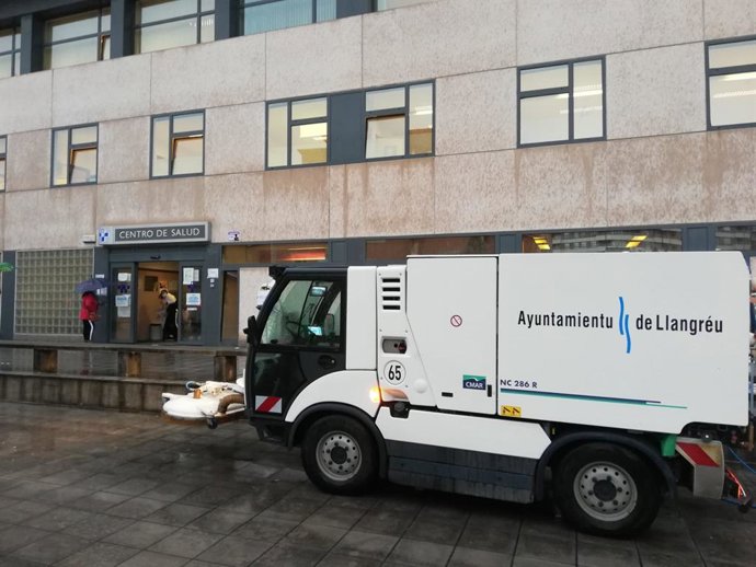 Archivo - Langreo, coronavirus, policia, sanidad, alerta, naranja, llangréu, toponimia, salud, covid.