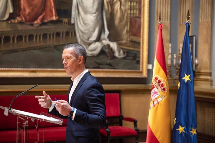 Archivo - El portavoz del PSOE en el Senado, Ander Gil