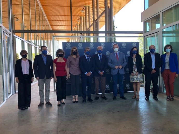 Velasco en su visita a la UAL