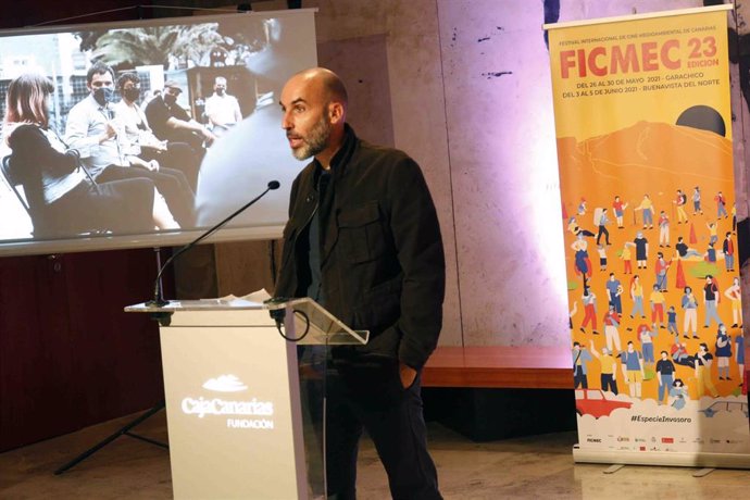 El director del Festival Internacional de Cine Medioambiental de Canarias (FICMEC), David Baute