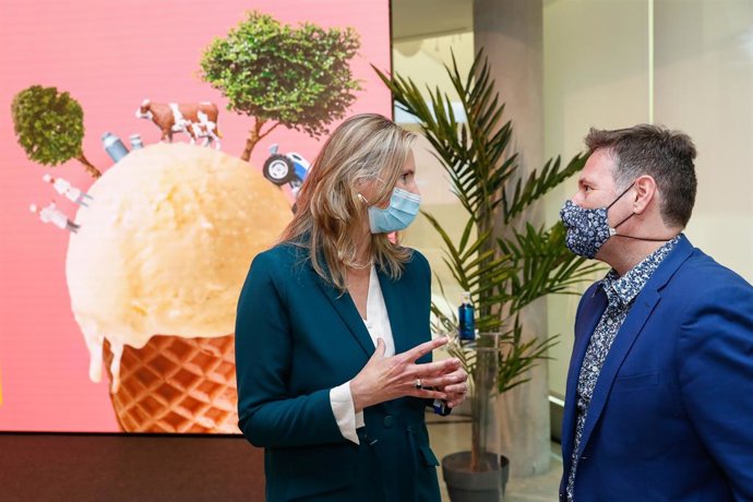 La consejera de Medio Ambiente, Ordenación del Territorio y Sostenibilidad en funciones, Paloma Martín, en la presentación de Madrid Fusión 2021