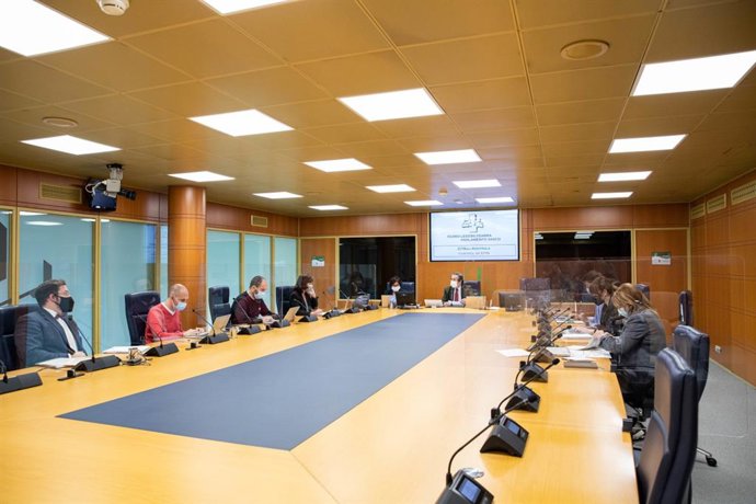 La Comisión de Control de EITB del parlamento vasco  ,en vitoria