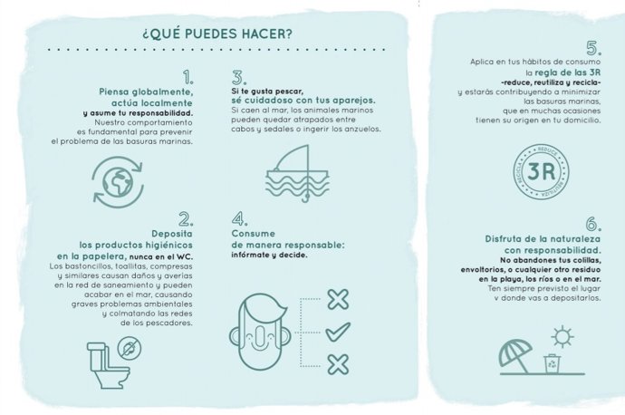 La Mesa del Tabaco y AEBAM animan a los ciudadanos a sumarse al Decálogo Ciudadano contra las basuras marinas
