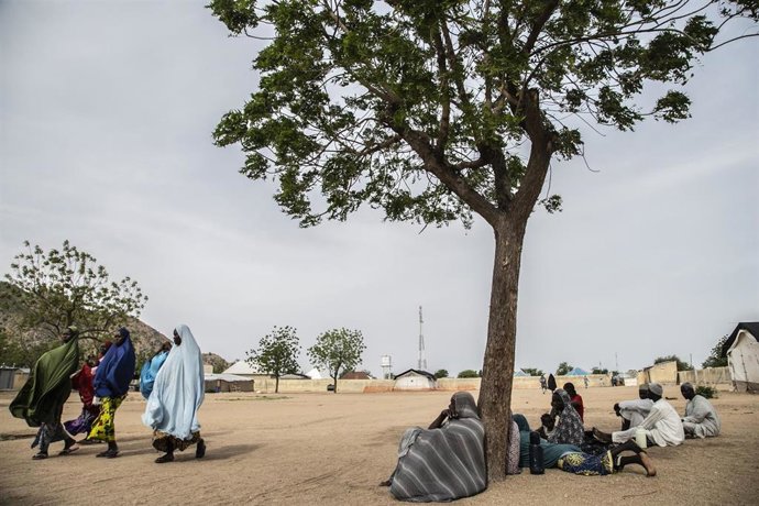Archivo - Desplazados por la violencia en Nigeria