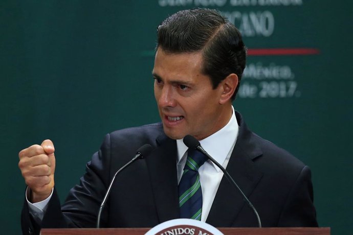 Archivo - Enrique Peña Nieto, presidente de México