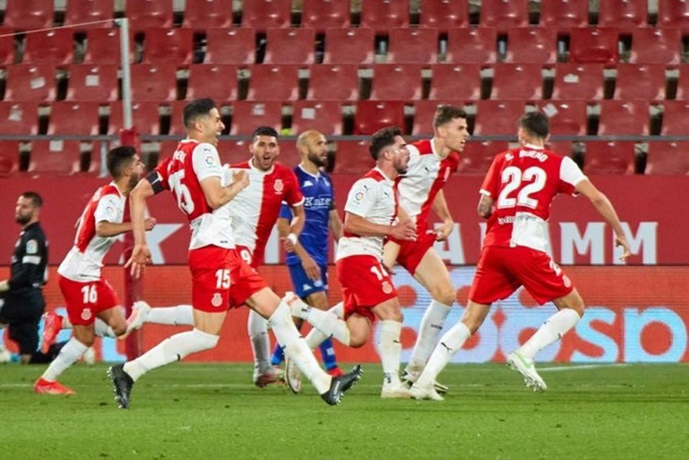 Jugadores del Girona