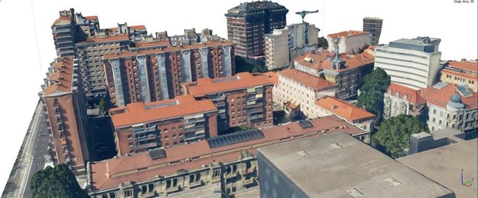 Modelado 3D de Pamplona