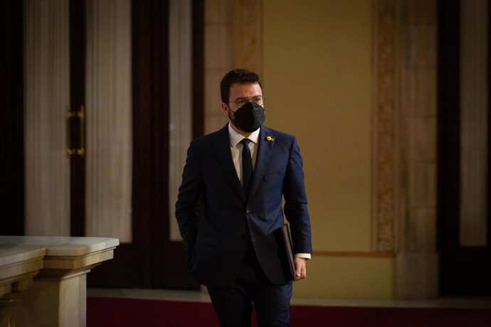 El presidente de la Generalitat, Pere Aragons.