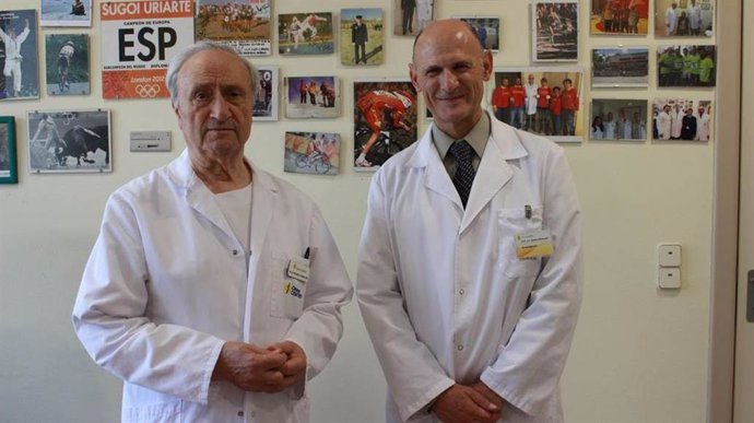 A la izquierda, Prof. Pedro Guillén y a la derecha Prof. Juan Carlos Izpisúa Belmonte, ideadores de este estudio.