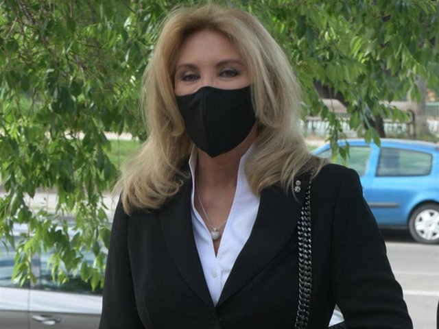 Norma Duval, en el último adiós a su madre