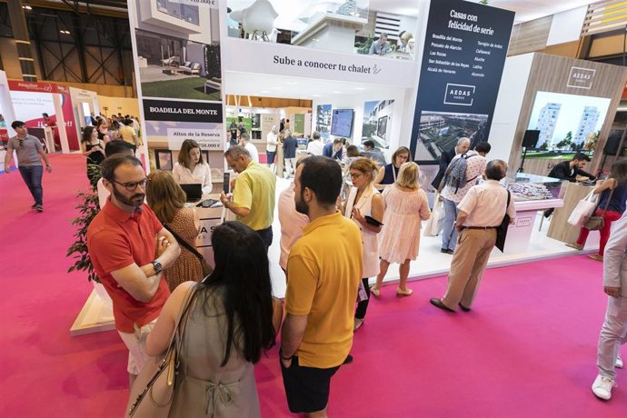 Archivo - Recurso de la feria inmobiliaria SIMA en Ifema.