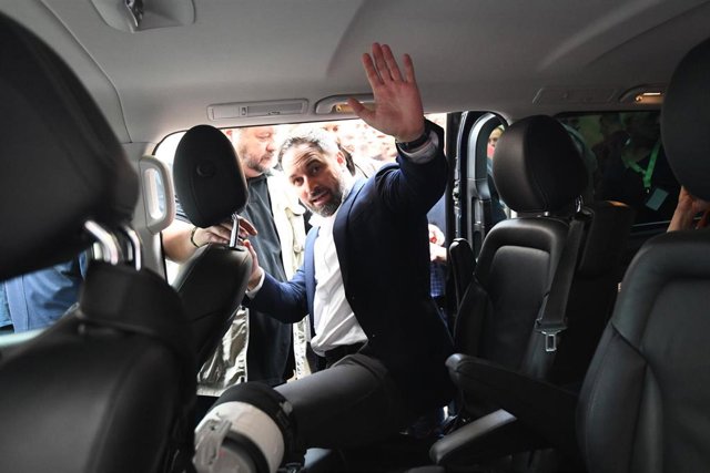 Archivo - El líder de Vox Santiago Abascal