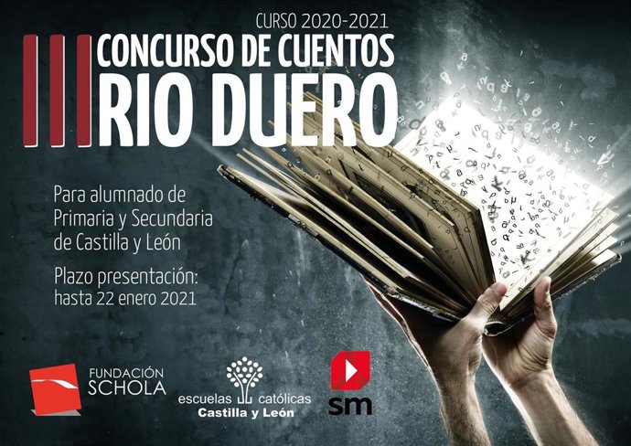 Cartel de la tercera edición del concurso  literario