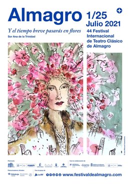 Cartel de la 44 edición del Festival de Almagro 2021.