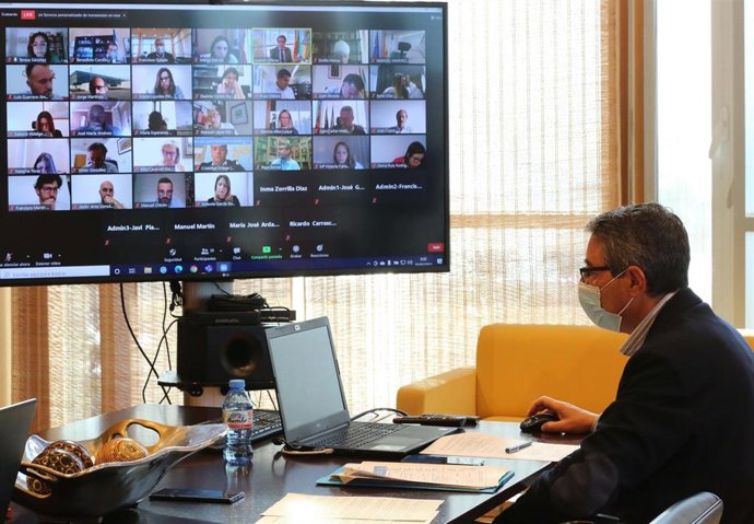 Pleno telemático de la Diputación de Málaga correspondiente al mes de mayo