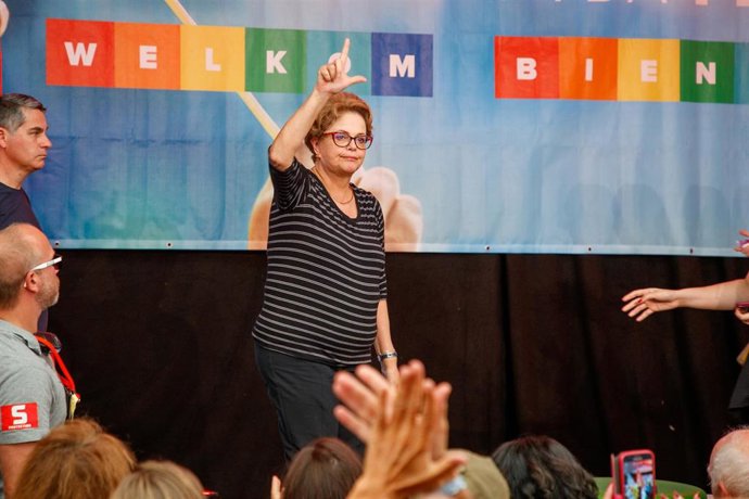 Archivo - La expresidenta de Brasil Dilma Rousseff