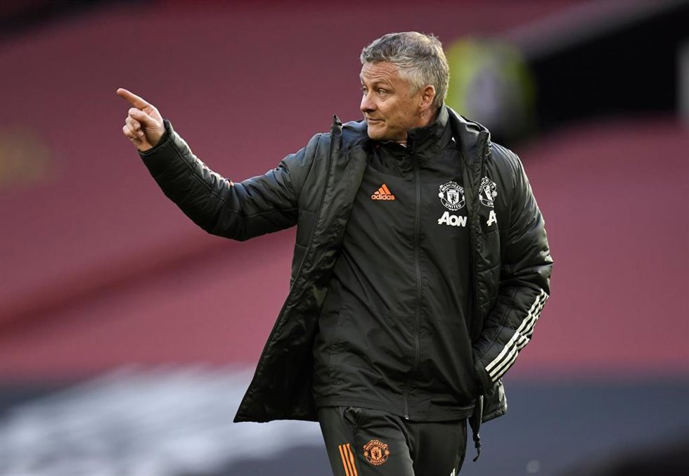 El enntrenador del Manchester United, Ole Gunnar Solskjaer