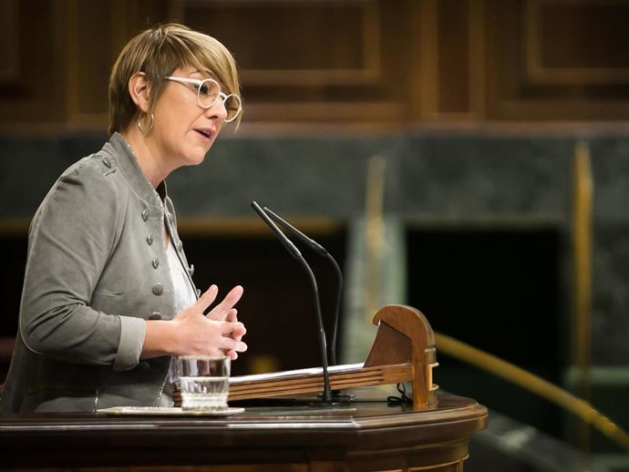 Archivo - Lourdes Ciuró, en una intervención en el Congreso como diputada del PDeCAT-.