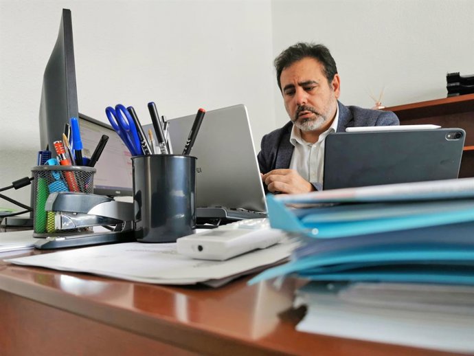 Archivo - Manuel Romero , portavoz municipal de Cs en Bormujos