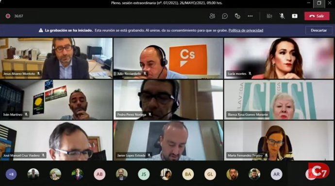 Archivo - Pleno telemático de Torrelavega